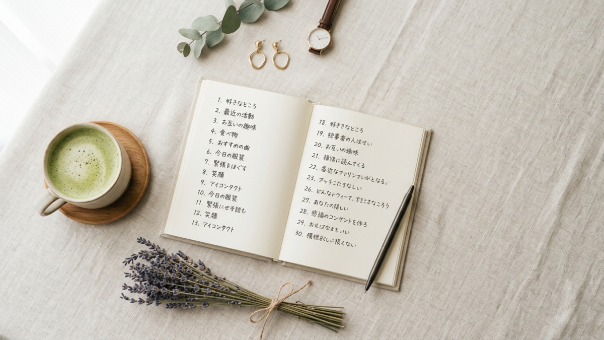 特典会での会話の話題30選と緊張を和らげるコツ