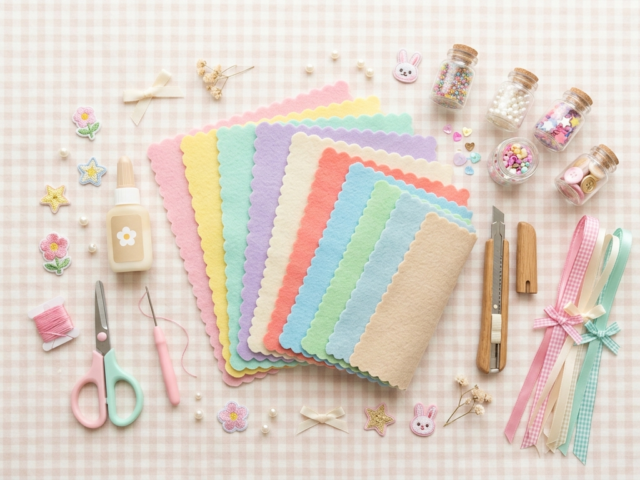 フェルトで作る推しトレカ！初心者向け簡単ガイド
