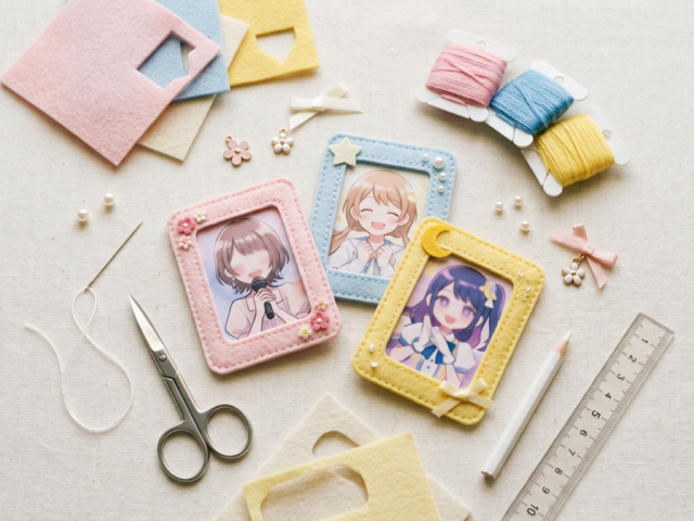 フェルトで作る推しトレカ！初心者向け簡単ガイド